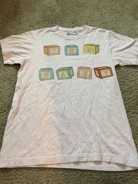 Melanie Martinez Cry Baby Blocks T Shirt Size Medium 100% Cotton